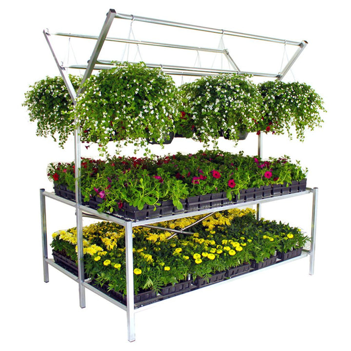PX7022 Double Bench Display 4' - Greenhouse Megastore