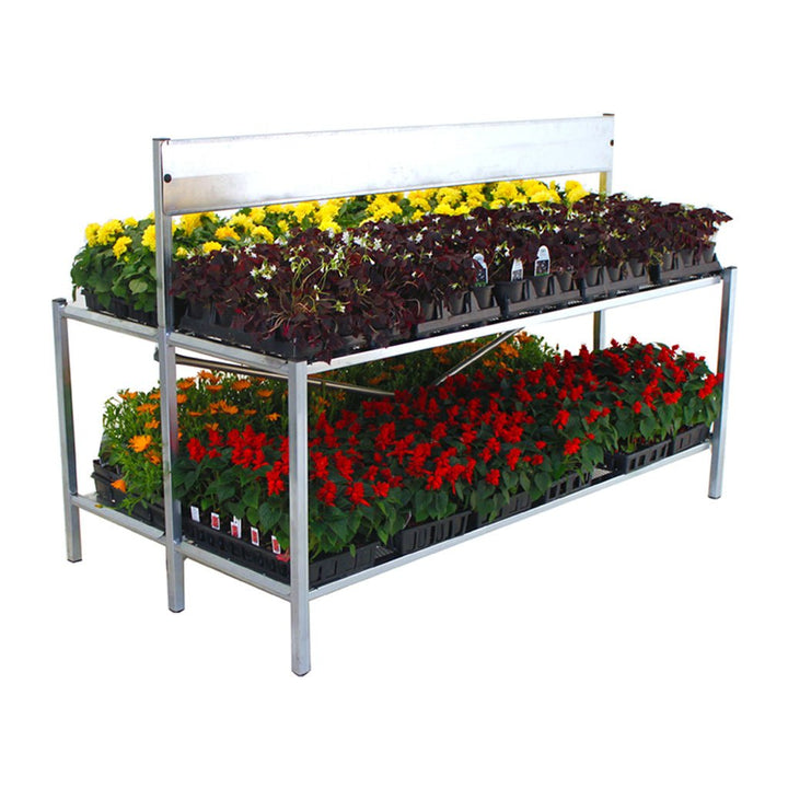 PX7023 Double Bench Display 3' - Greenhouse Megastore