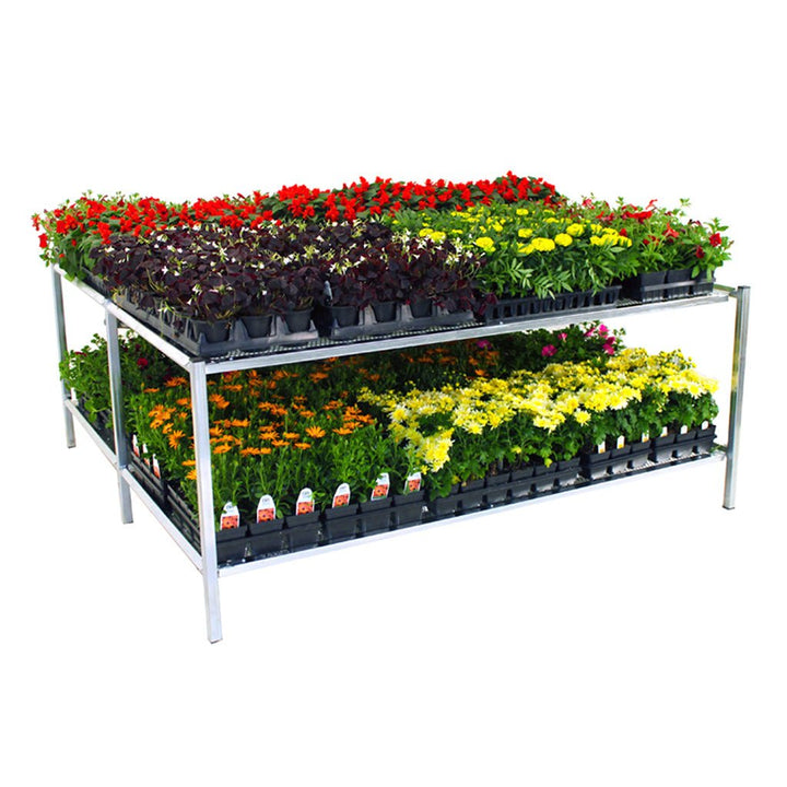 PX7024 Double Bench Display 6' - Greenhouse Megastore