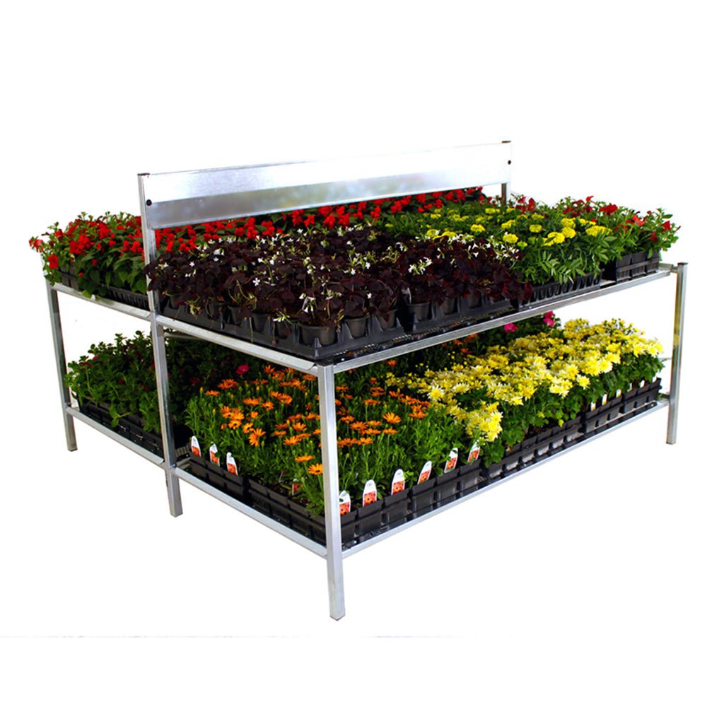 PX7024 Double Bench Display 6' - Greenhouse Megastore