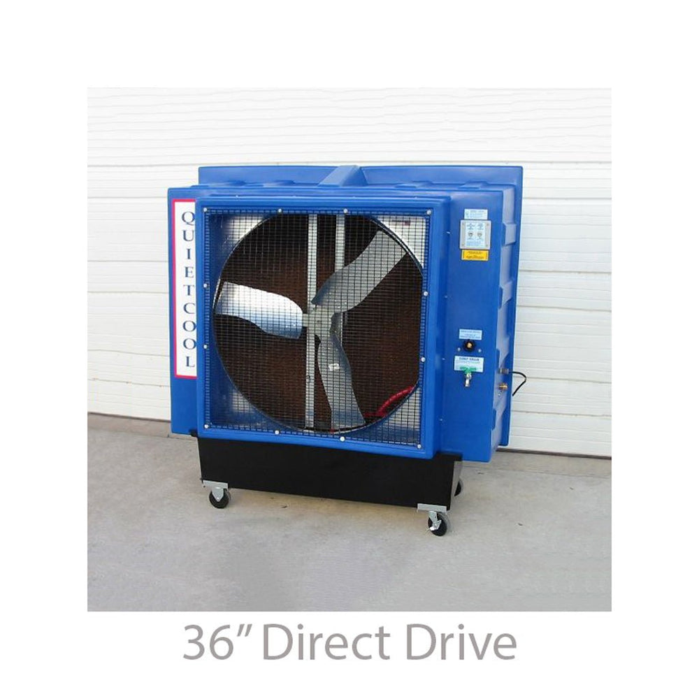 QuietCool Direct Drive Evaporative Cooler - Greenhouse Megastore