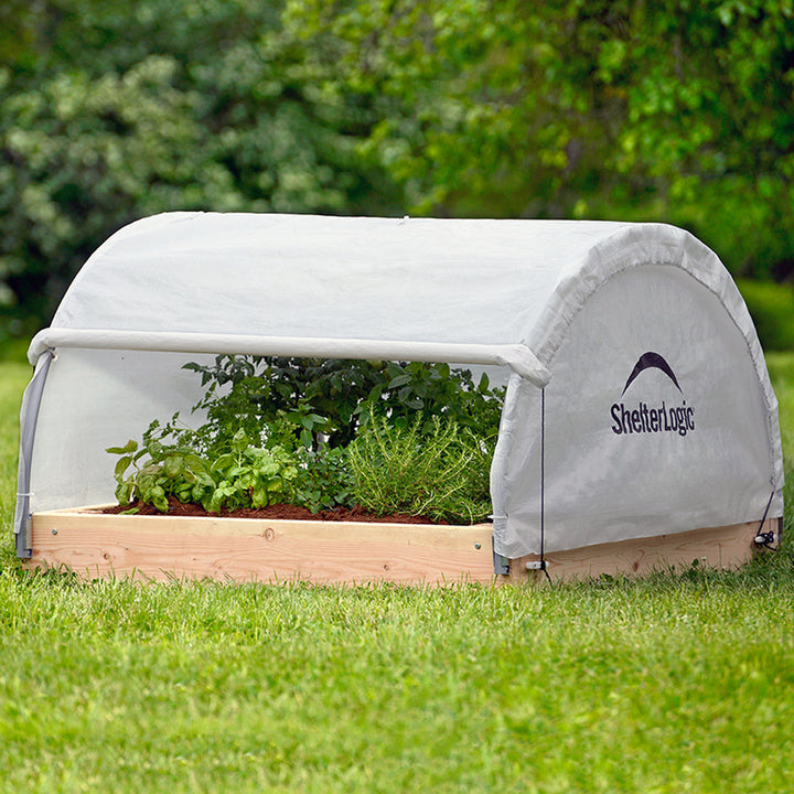 ShelterLogic Round Raised Bed Greenhouse Greenhouse Megastore