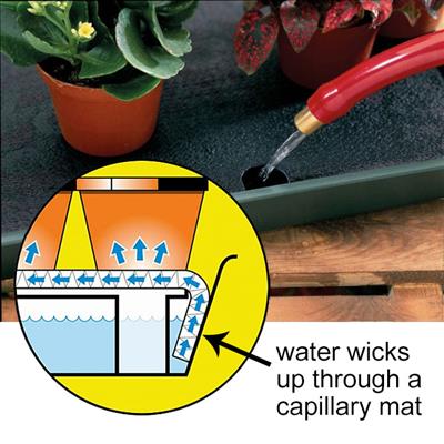 Replacement Mat for Large Self Watering Plant Tray - Greenhouse Megastore