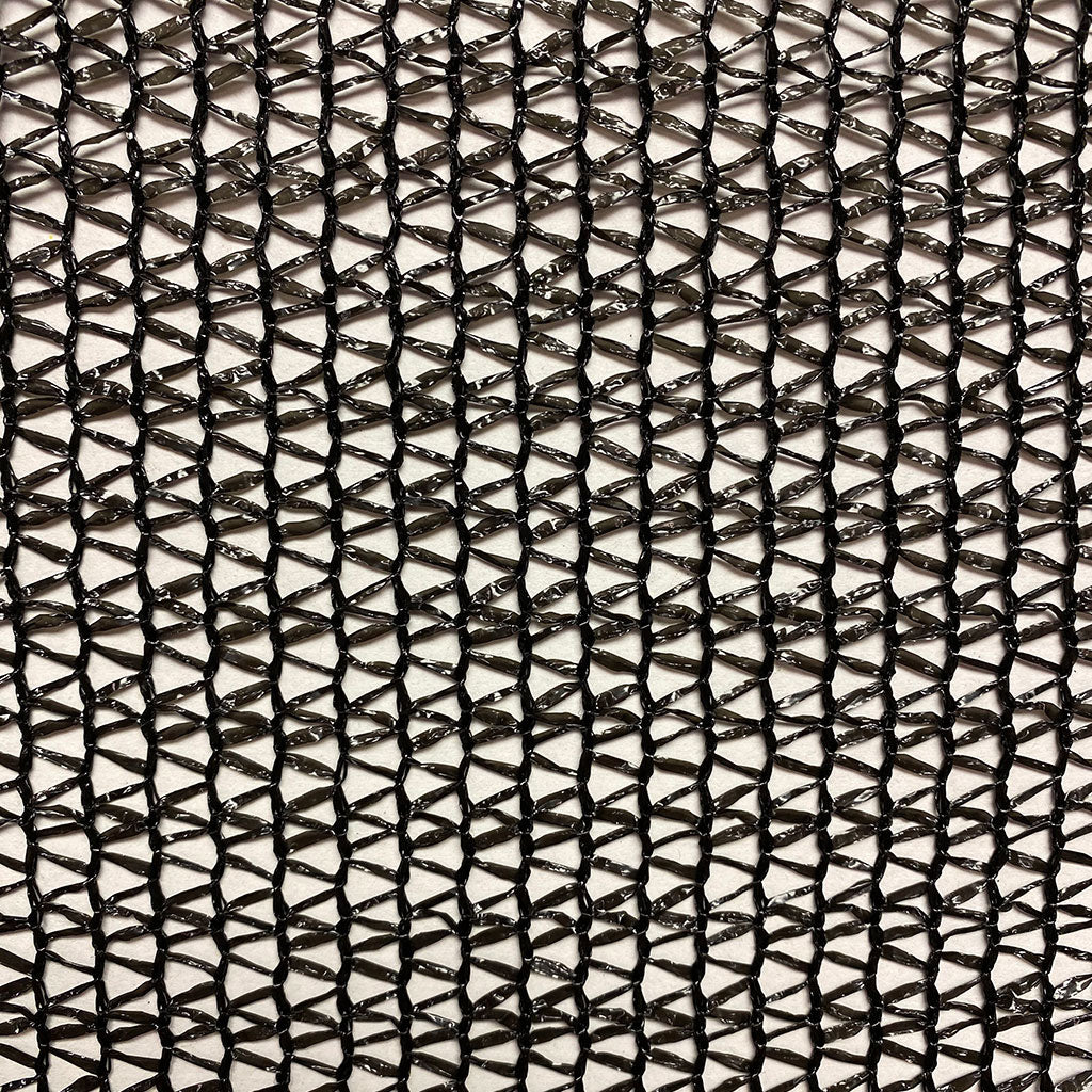 40% Black Knitted Shade Cloth, Precut Panel