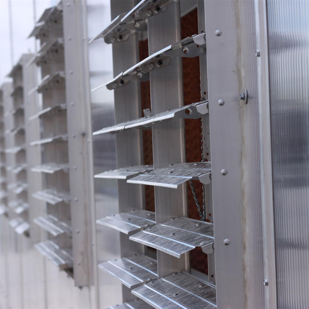 Schaefer Aluminum Shutter - Greenhouse Megastore