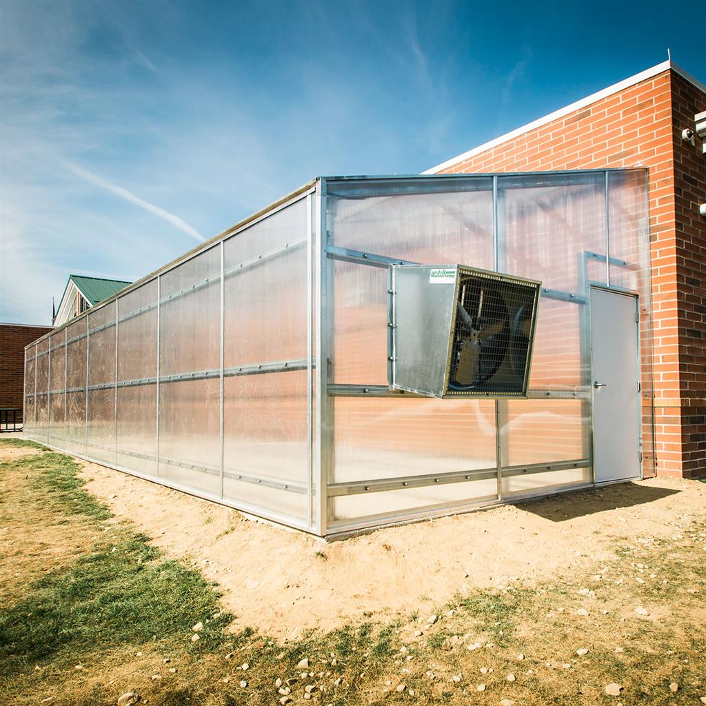 Senior Lean-to Teaching Greenhouse Package - Greenhouse Megastore