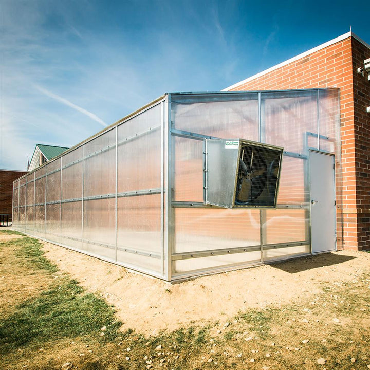 Senior Lean-to Teaching Greenhouse Package - Greenhouse Megastore