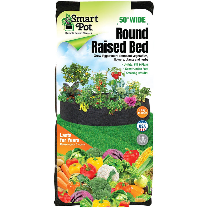 Smart Pot® Round Raised Bed - Greenhouse Megastore