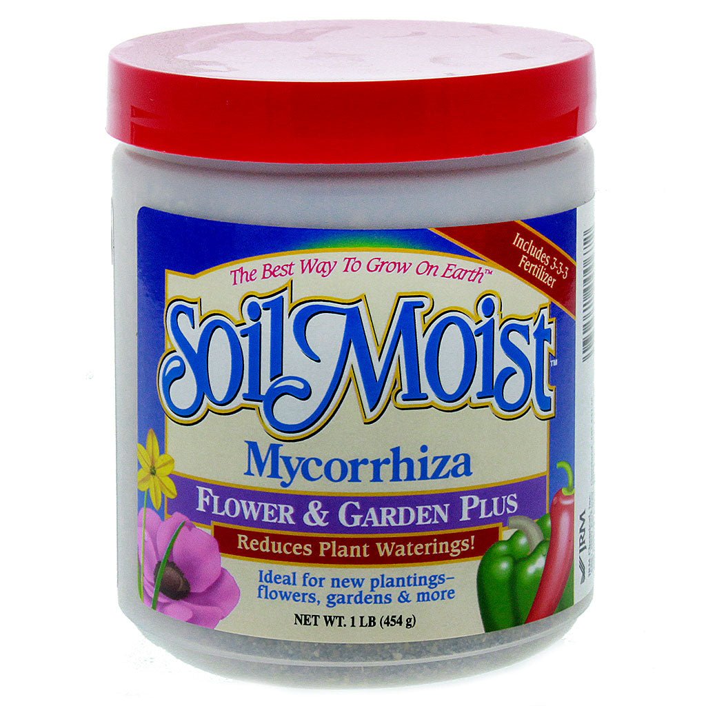 Soil Moist 1 lb. Jar Flower & Garden Plus Mycorrhizal - Greenhouse Megastore