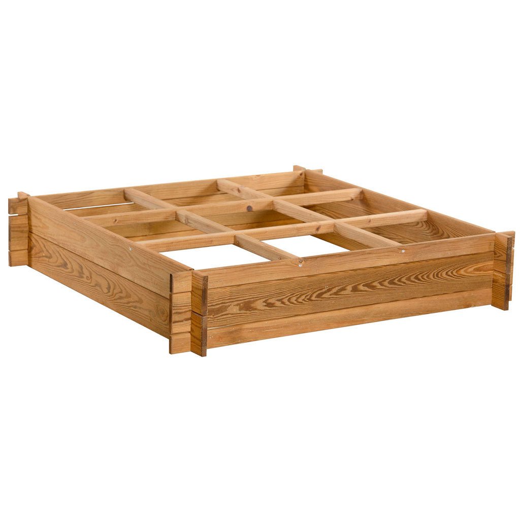 Square On - Ground Raised Bed - Greenhouse Megastore