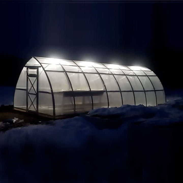 Sungrow DIY Greenhouse Kit 10 x 26 ft. with 6mm Double-Wall Polycarbonate Panels and Galvanized Steel Frame - Greenhouse Megastore