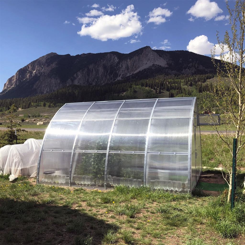 Sungrow Urban DIY Greenhouse Kit 10 x 13 ft with 6mm TwinWall Polycarbonate Panels and Galvanized Steel Frame - Greenhouse Megastore
