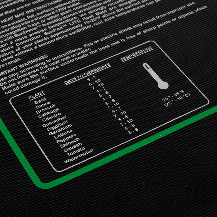 SUNPAD® LITE Seedling Propagation Mat - Greenhouse Megastore