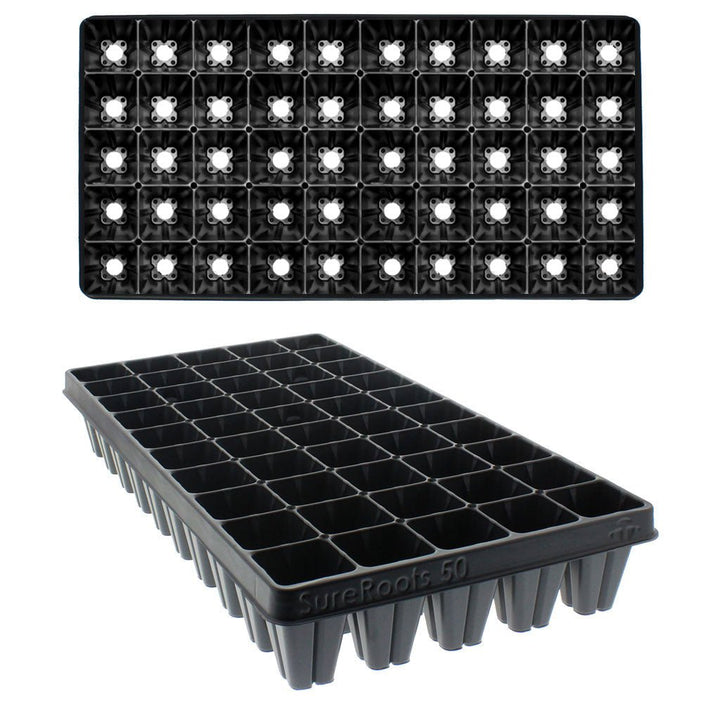 SureRoots Deep 50 Cell Plug Trays - Greenhouse Megastore