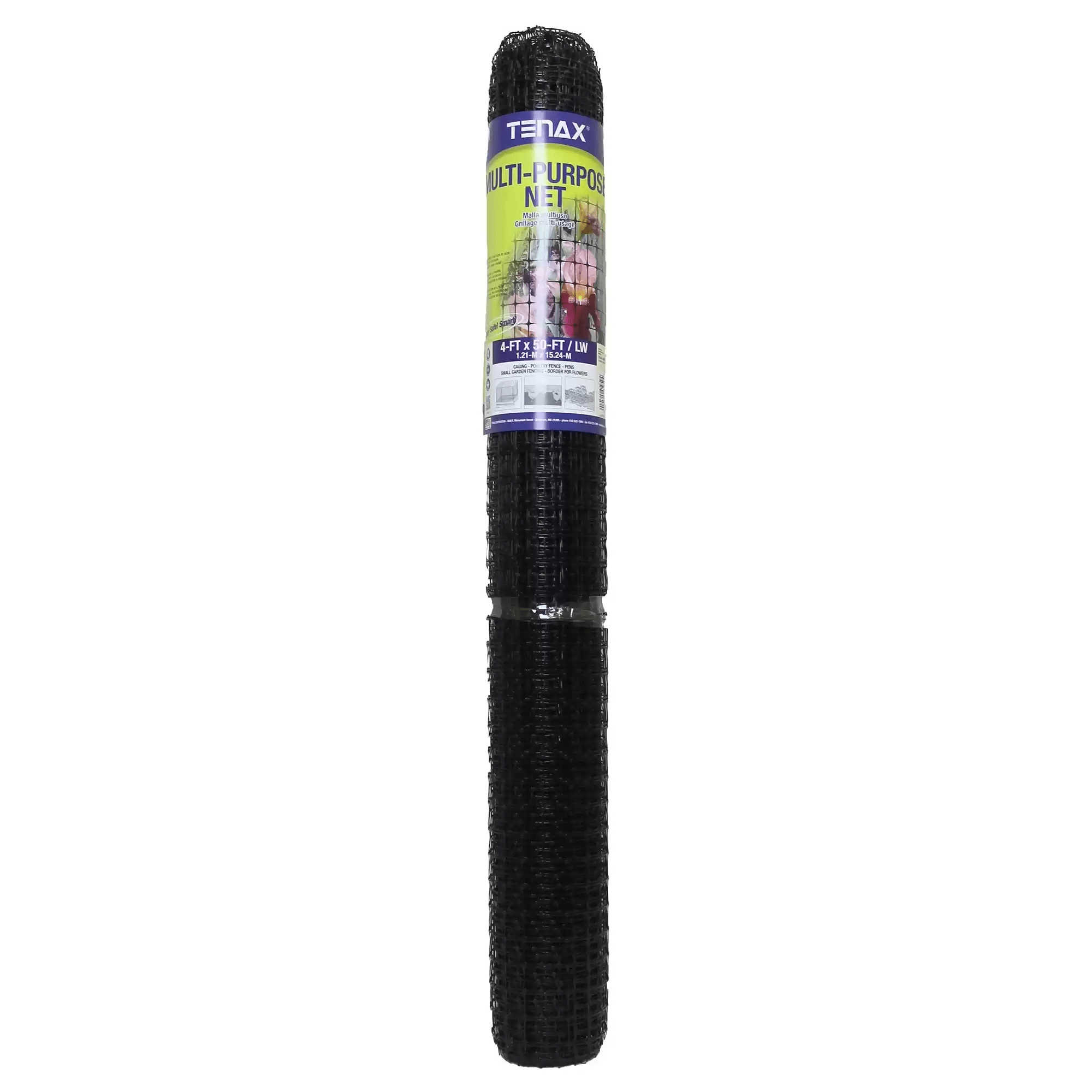 Tenax Black 3/4 x 1 in. Mesh Multi-Purpose Net – Greenhouse Megastore