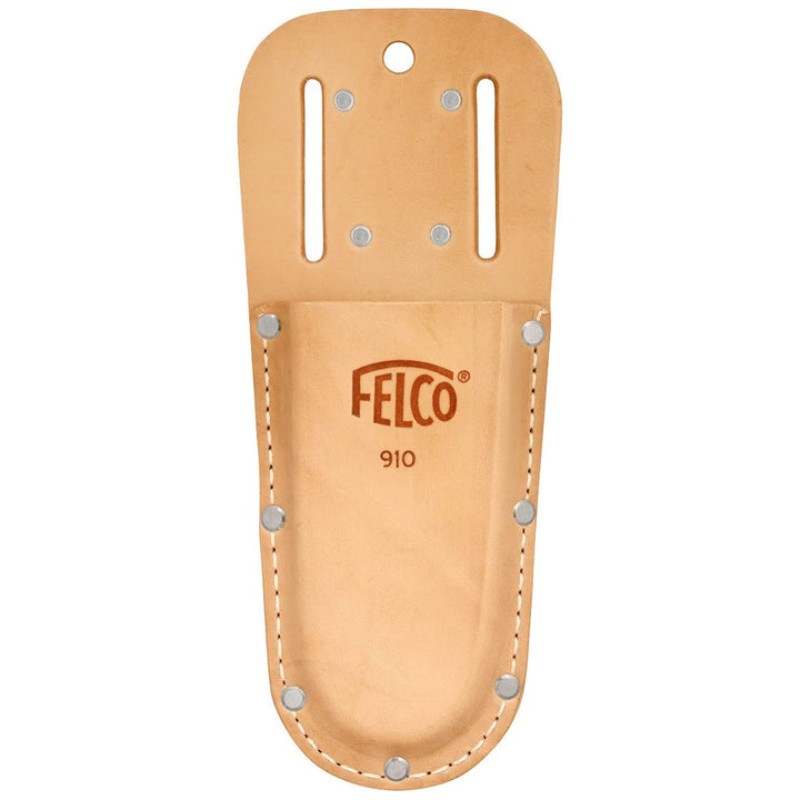 Felco F910 Leather Holster with Belt Loop & Clip