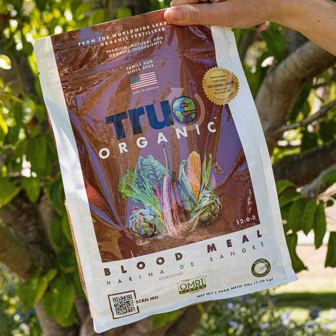 blood fertilizer for plants True Organic Blood Meal 3 lb