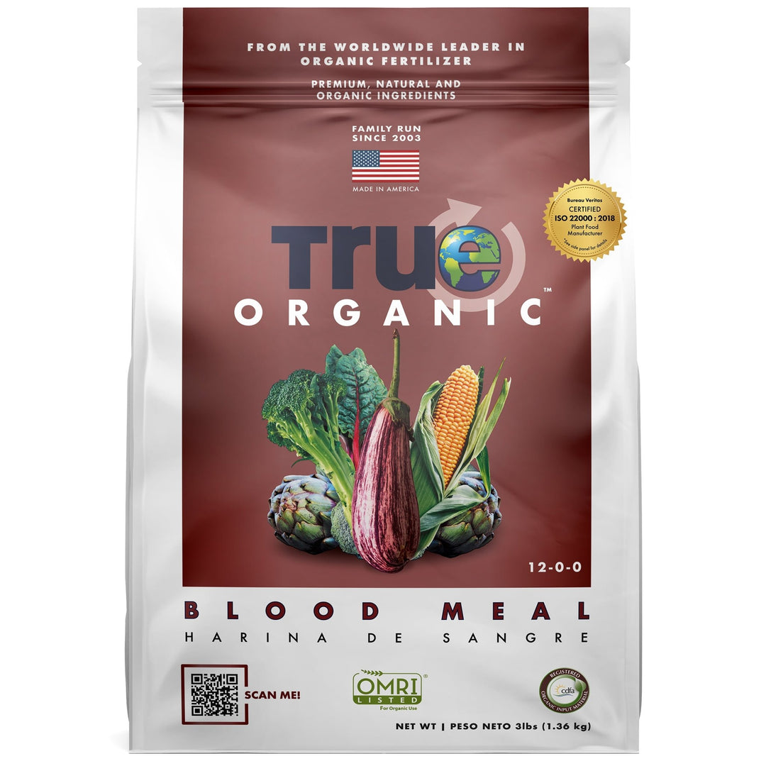 True Organic 3 lb. Bag Blood Meal - Greenhouse Megastore