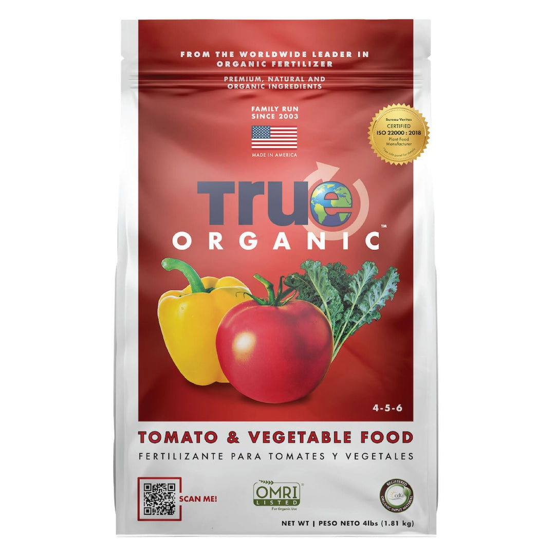 True Organic 4 lb. Bag Tomato & Vegetable Food 4 - 5 - 6 - Greenhouse Megastore