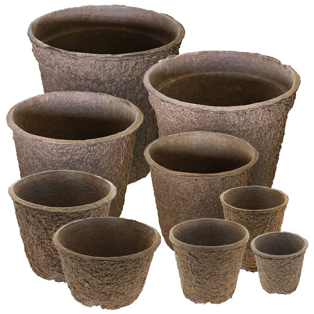 Western Pulp Round Pots - Greenhouse Megastore